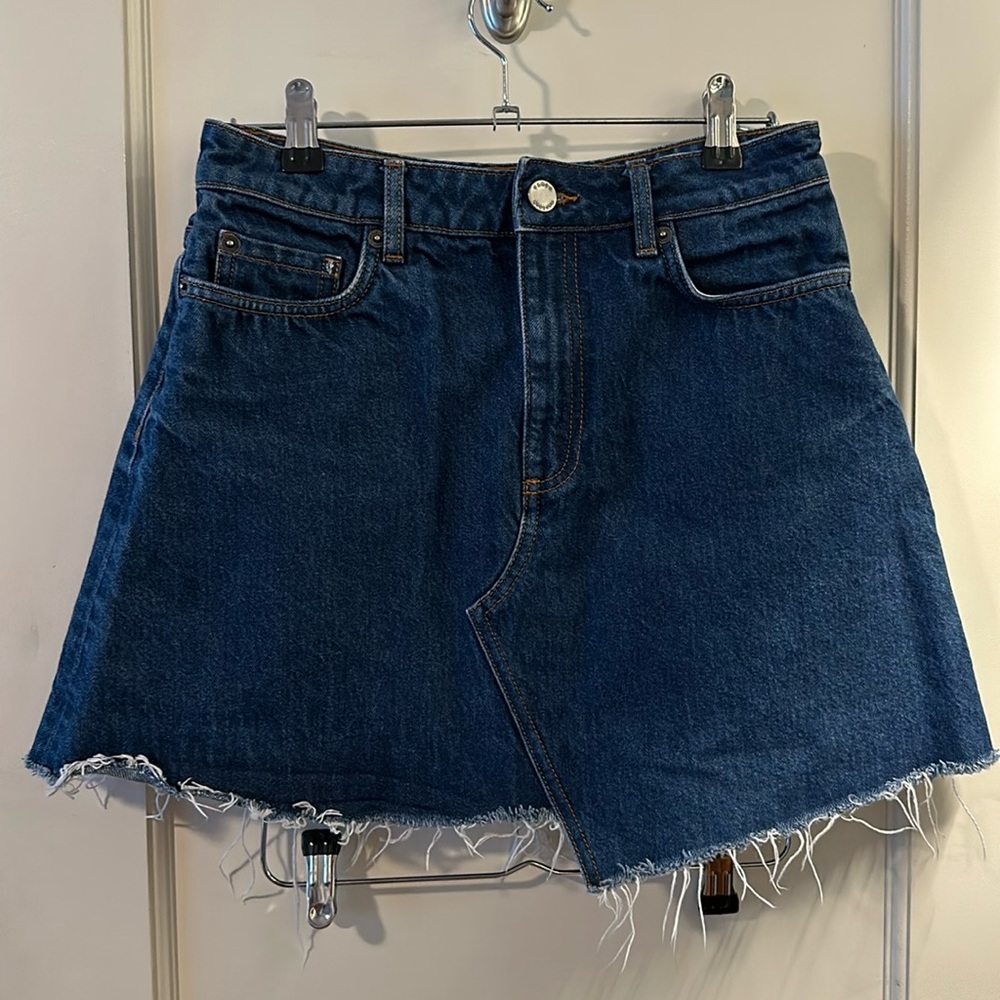 & Other Stories Denim Mini Skirt
